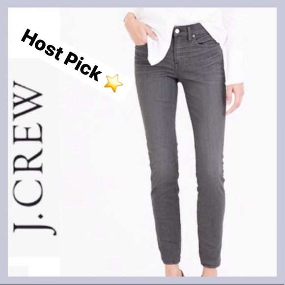J. Crew Denim - ⭐️HP⭐️J.CREW 8” Toothpick Jean in Grey